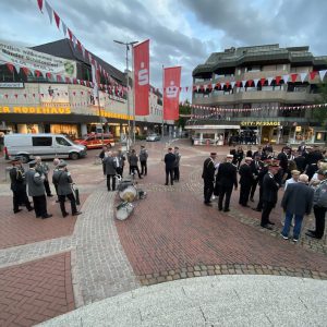 Marsch in das Quartier