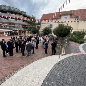 Marsch in das Quartier